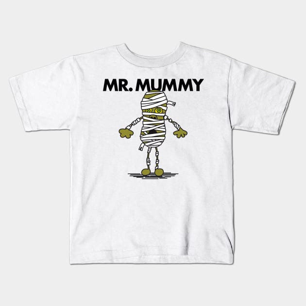 MR. MUMMY Kids T-Shirt by andrew_kelly_uk@yahoo.co.uk